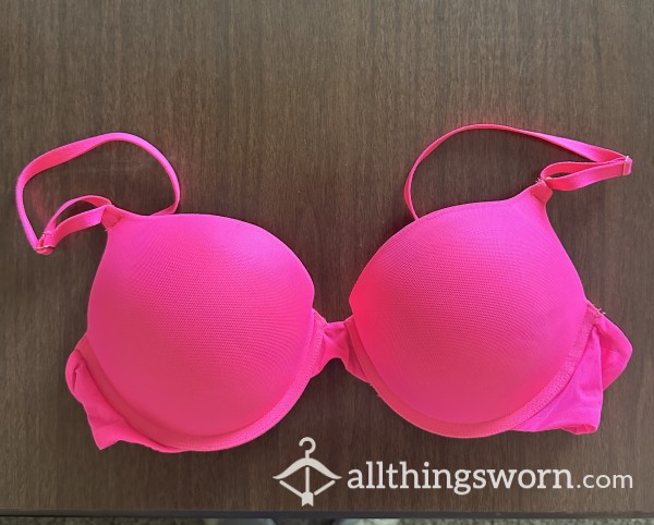 Soft Padded Pink Bra!