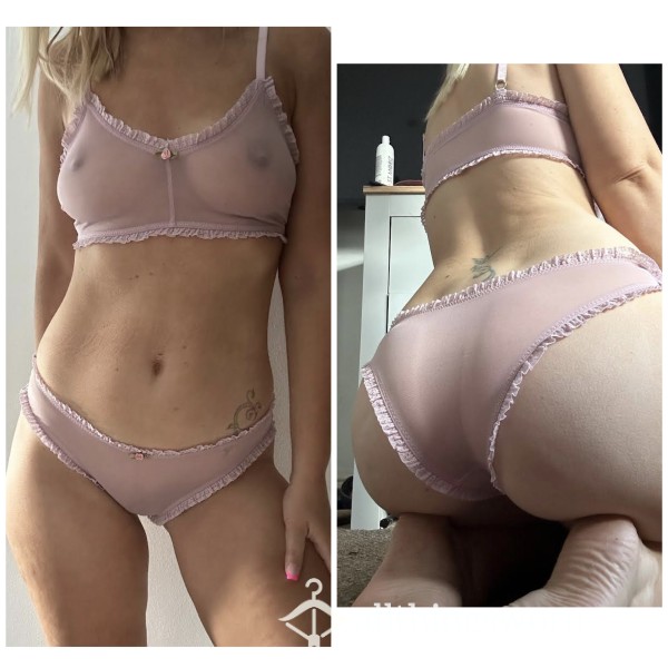 Soft Pink Sheer Set