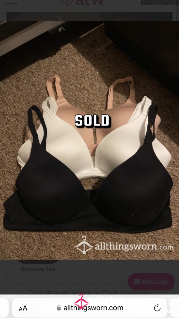 Soft, Seamless, Padded, C Cup Bras