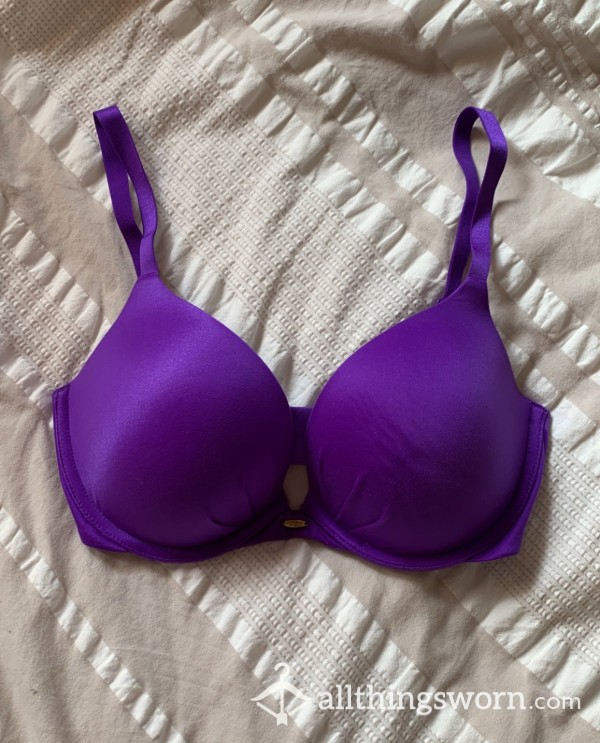 SOFT, S**Y Victorias Secret  32DD SISSIES, SISTAS, GUYS And MEN…My Girls, Ladies, Women, Sl*ts, ETC!! So Hot, Royal Purple!! What Else Can We Do With This One?! 🔥🥵💯😈