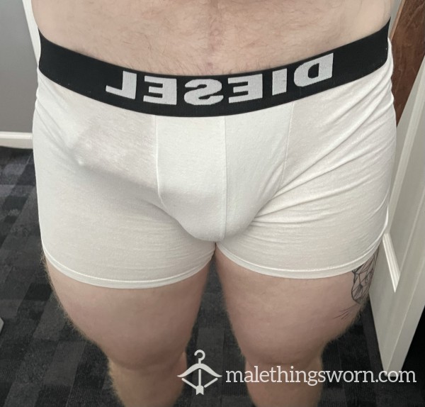 **SOLD** Diesel White Boxer Brief