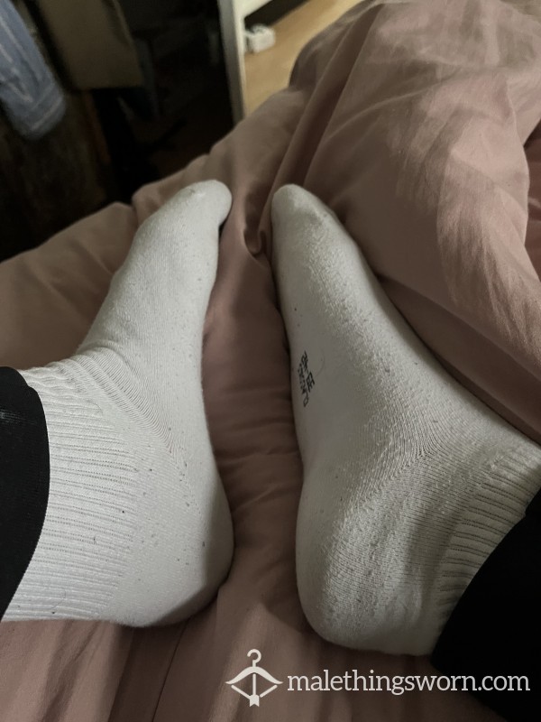 Some White Socks About To Get Dirty