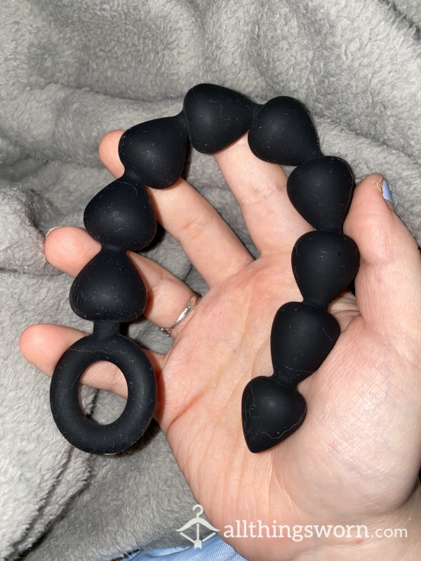 Spade Shaped Silicone A**l Beads