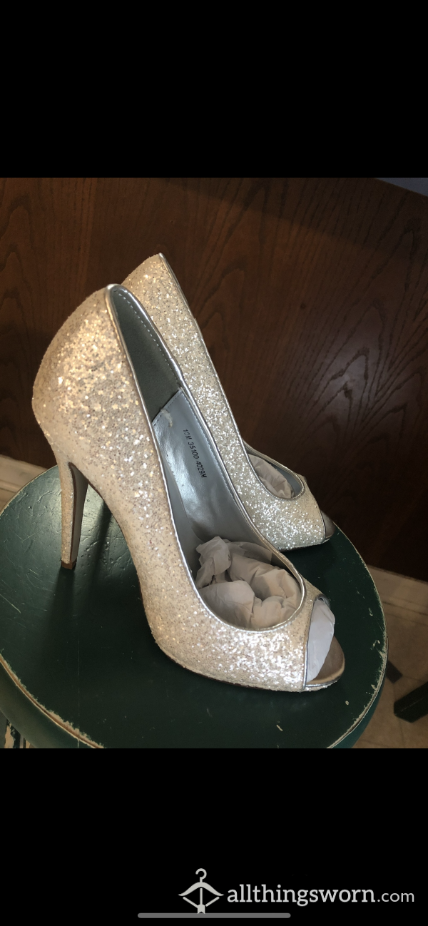 Sparkly Cinderella Heels