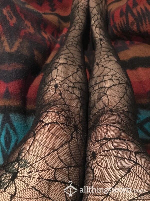 Spiderweb S**y Stockings