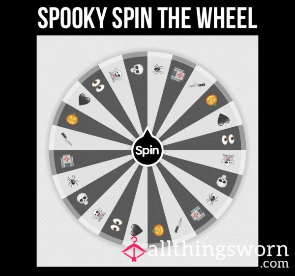 Sp**ky Spin The Wheel🖤