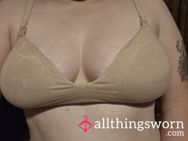 Stained Nursing Bra