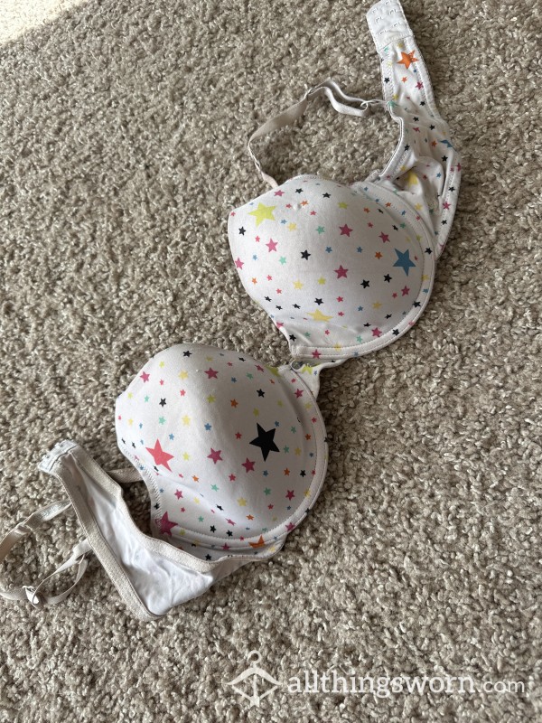 Star Pattern Bra