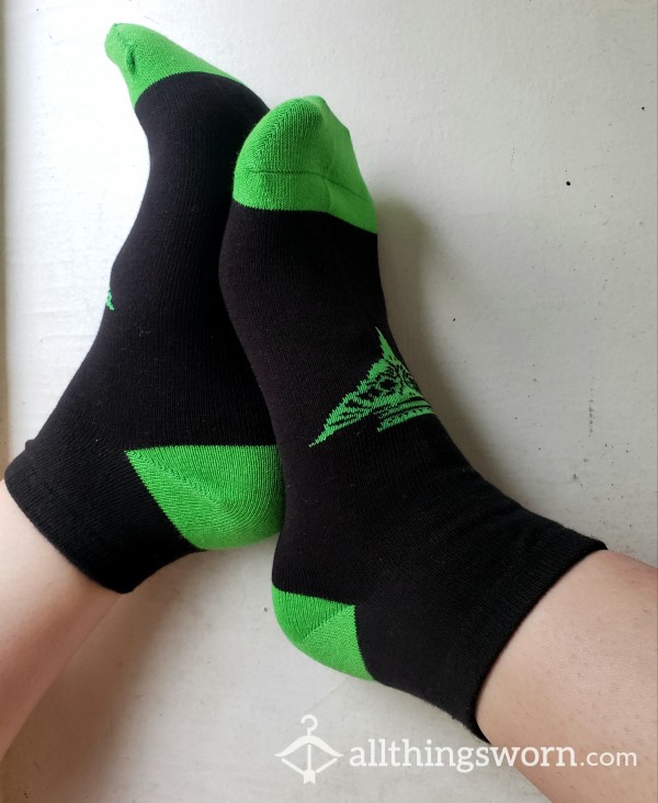 Star Trek Romulan Empire Black & Green Socks🖖