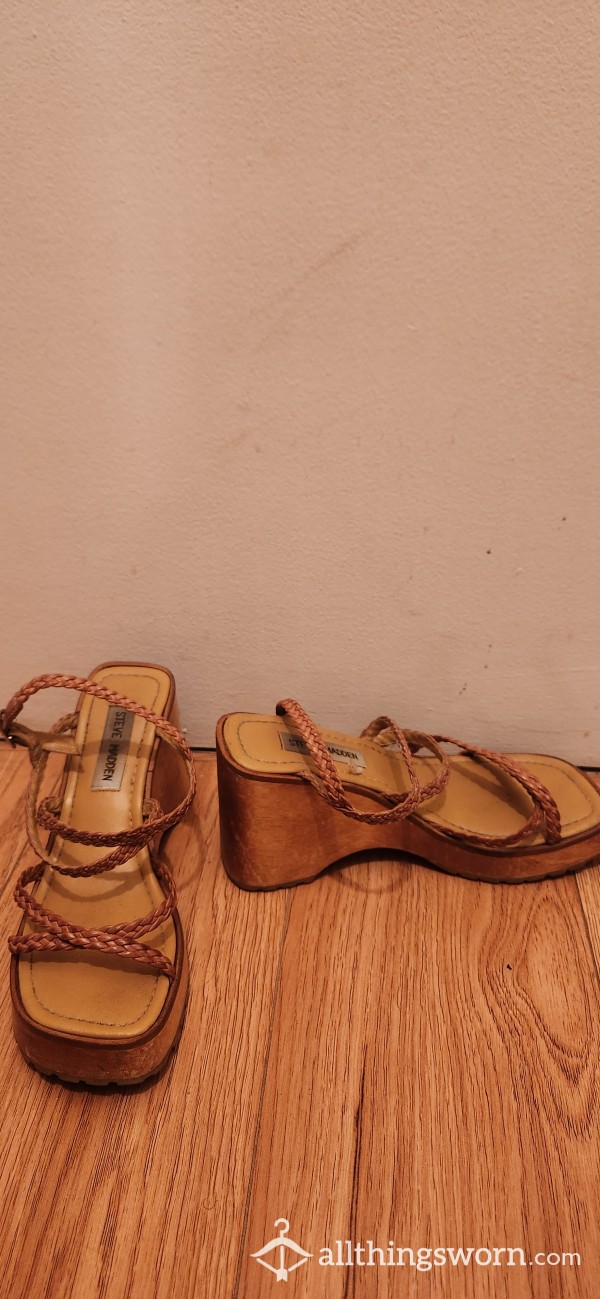 Steve Madden Very Worn Sandal Heels