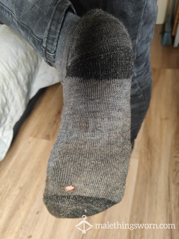 Stinky, Dirty Hiking Socks. Real Smelly!