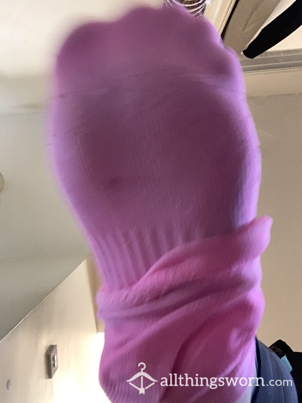 STINKY GYM SOCKS TAKEN OFF