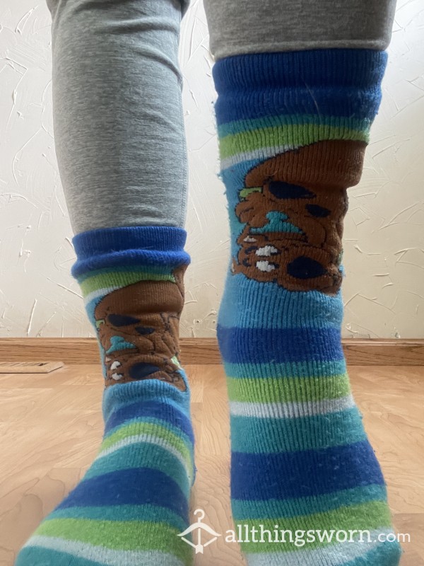 Stinky Old Scooby Doo Socks