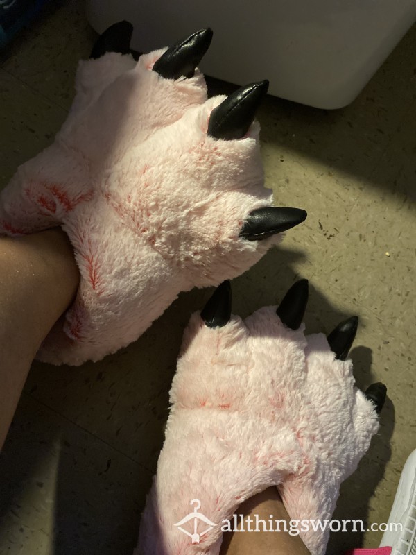 Stinky Oversized Monster Slippers