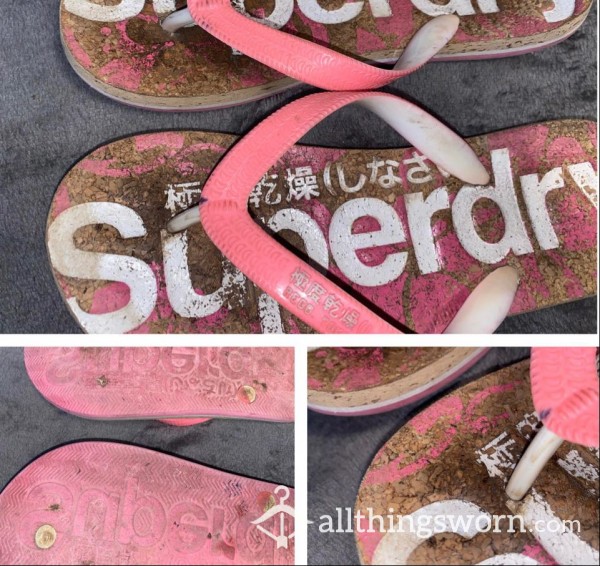 Stinky Superdry Flip Flops