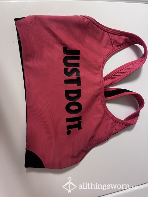 Stinky, Sweaty Bra NIKE From A 5K Run. Shipping NOT Included