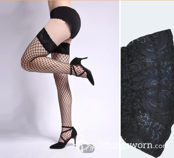 Stocking Fishnet Black Or White