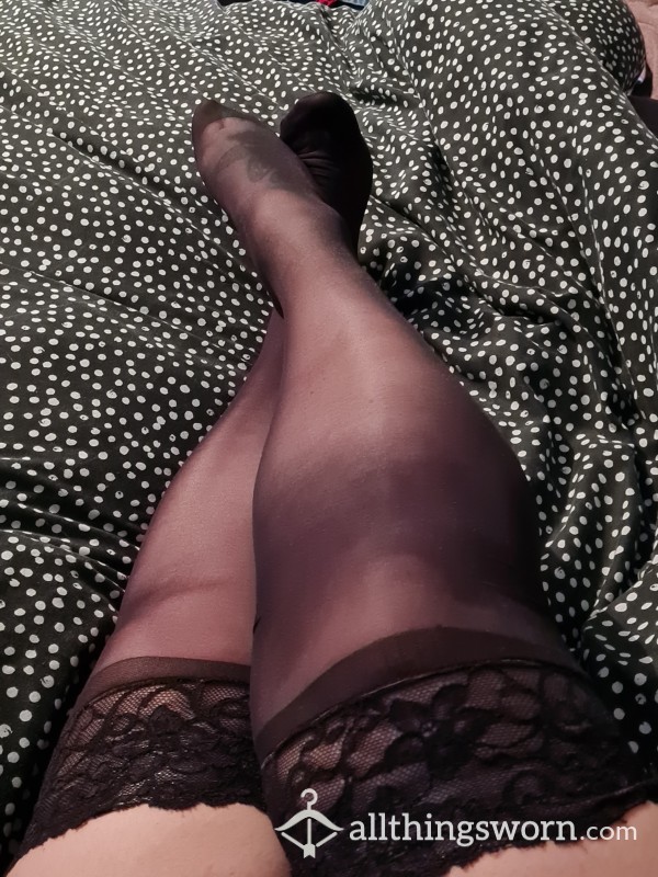 Stockings Worn To Swingers Club