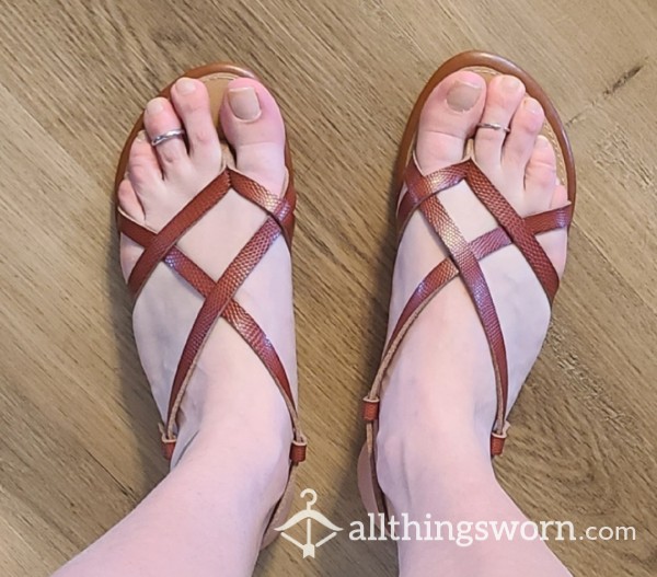 Strappy Flat Sandals