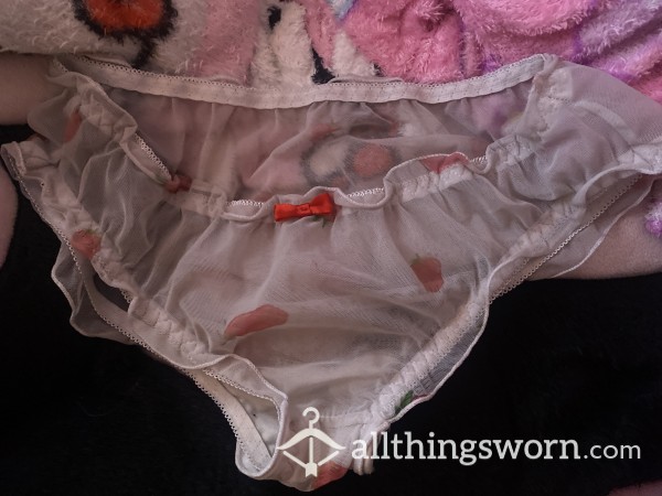 Strawberry Panties 3 Day Wear