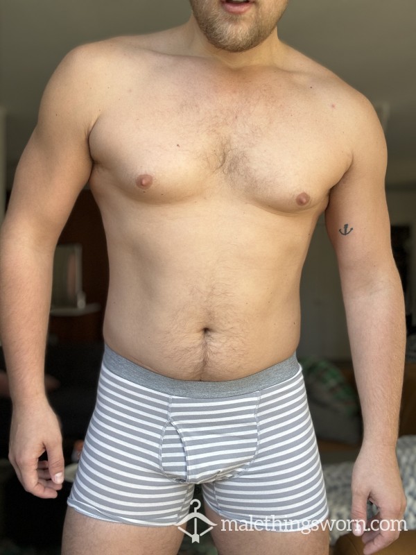 Striped Boxer Briefs