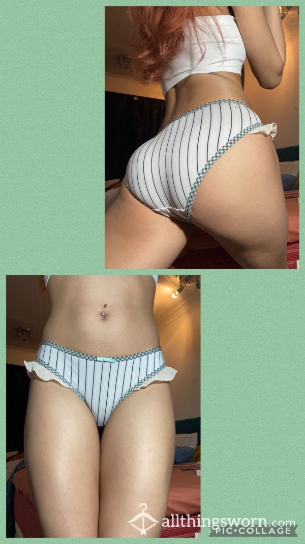 Striped Panties 48h Well Worn