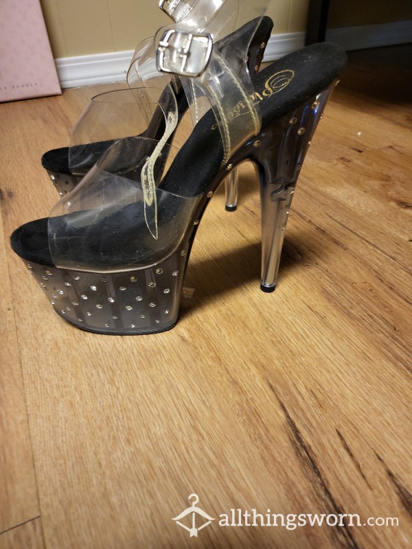 Wellworn Stripper Heels