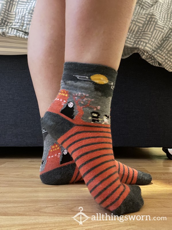 Cute AF Studio Ghibli Anime Socks