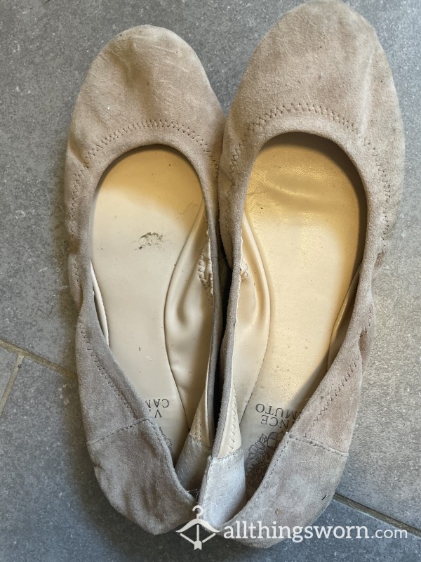 Suade, Ballet Flats, Well Loved, Flats