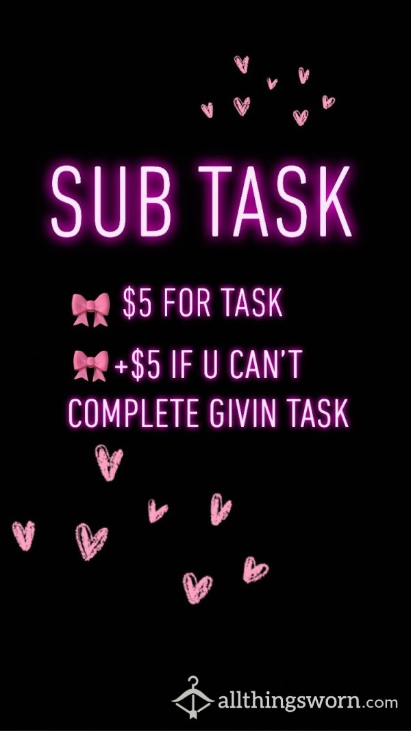 Sub 💗Task