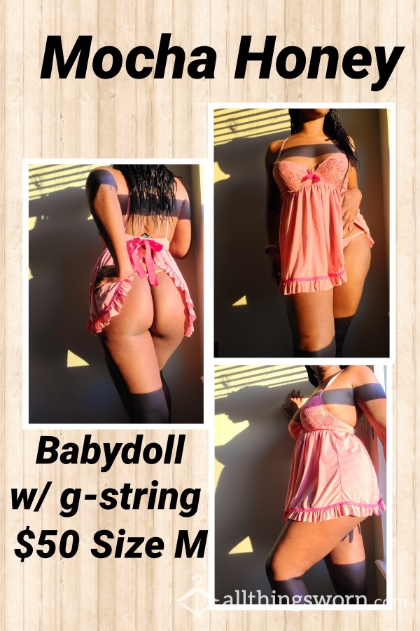 Super Soft Pink Babydoll