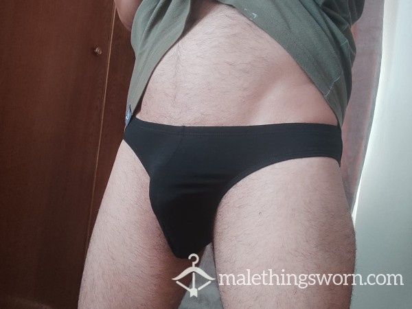 Super Soft Small Black Briefs