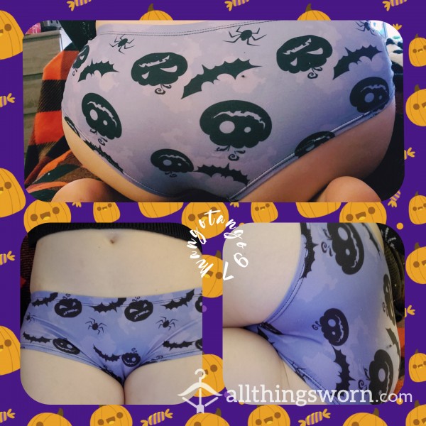 🦇🎃Super Soft Sp**ky Purple Panties🎃🦇