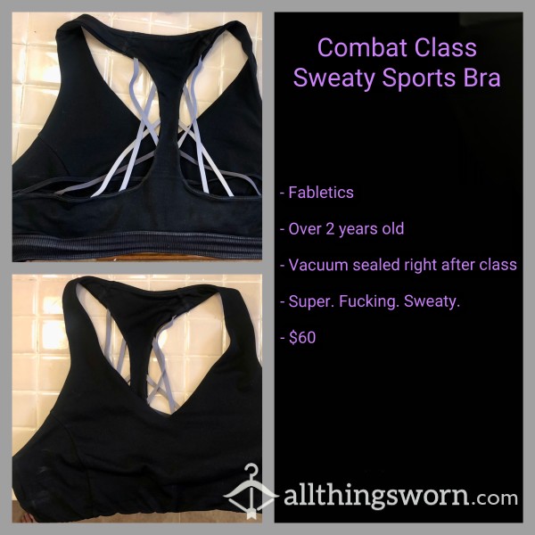 🥊 Super Sweaty Combat Sports Bra 🥊