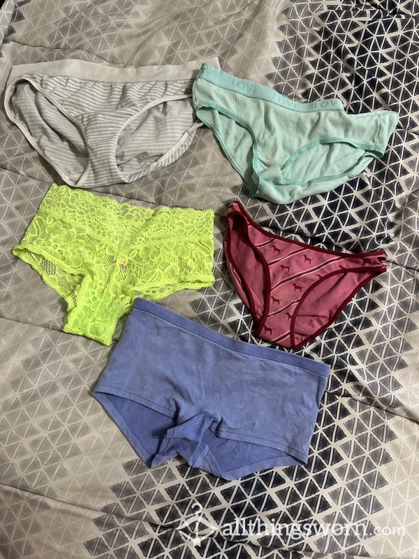 Super Used And Worn Panties