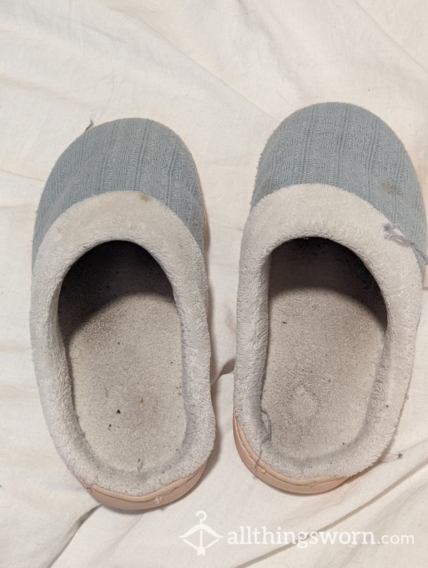 Sweaty And Well Worn Slip Ons