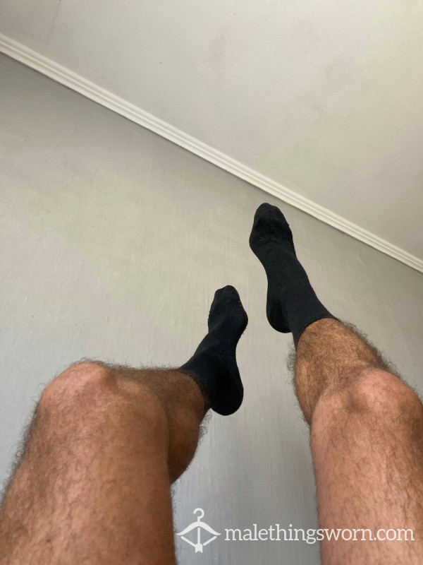 Sweaty Black Socks