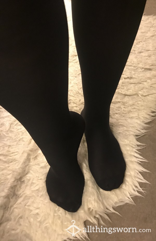 Sweaty Black Tights Size XL