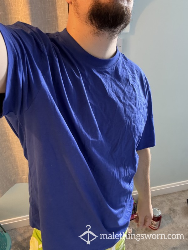 Sweaty Blue Top