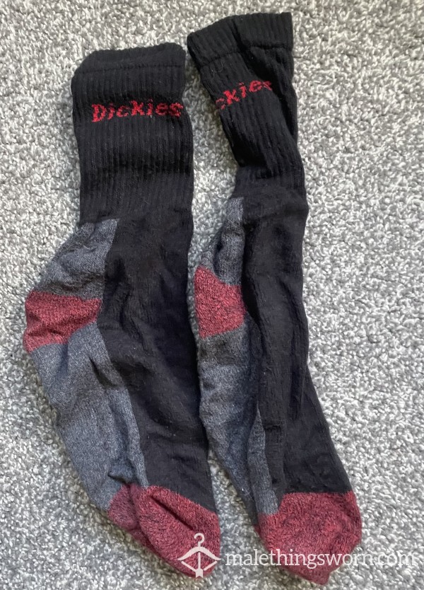 Sweaty Construction Work Socks