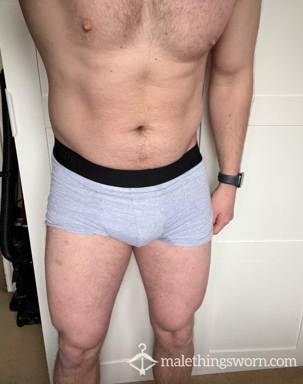 Sweaty Grey Superdry Boxer Briefs