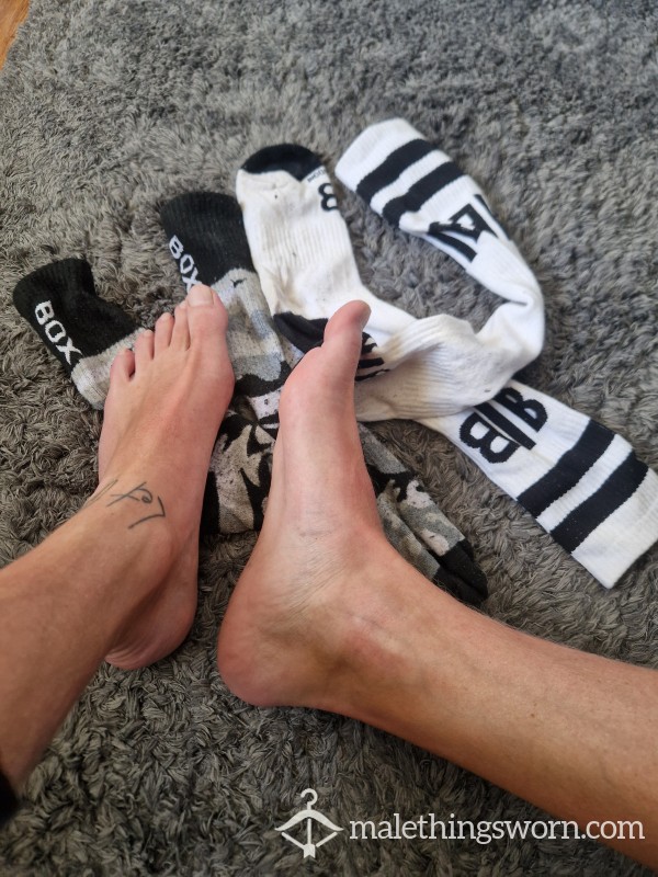 Sweaty Gym Socks £15 For Both Including P+p