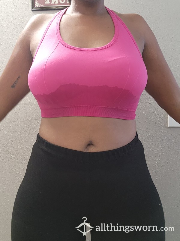 Sweaty Gym Sports Bra