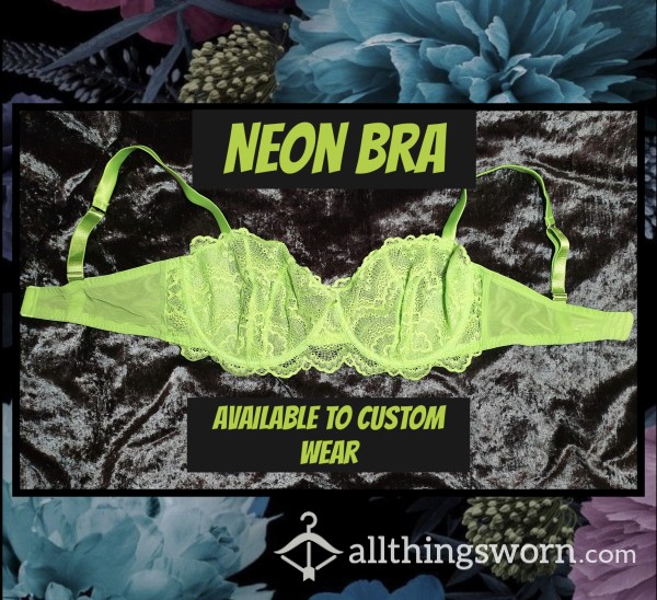 Sweaty Neon Bra