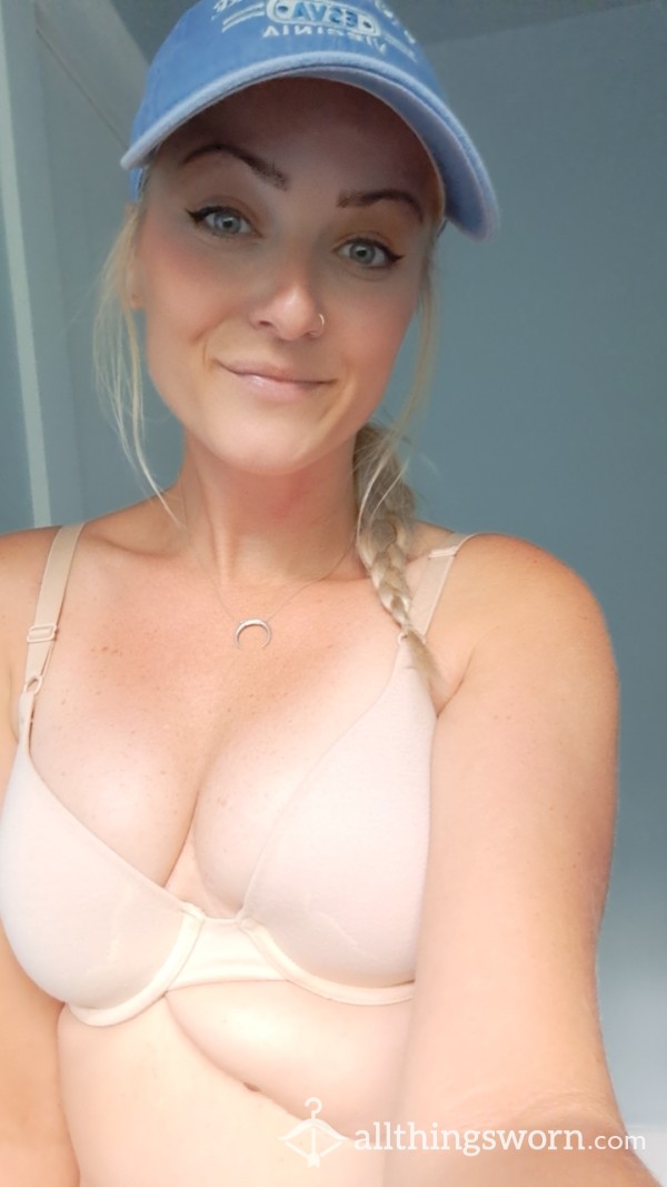 Sweaty Nude Bra