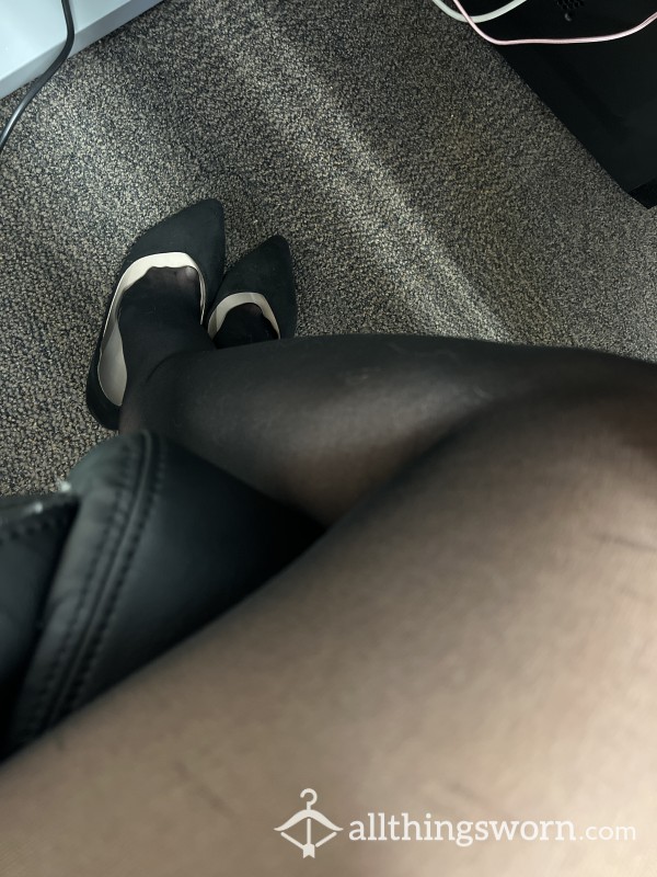 Sweaty Tights With Stinky Feet