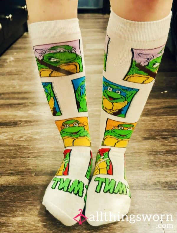 Sweaty TMNT Socks