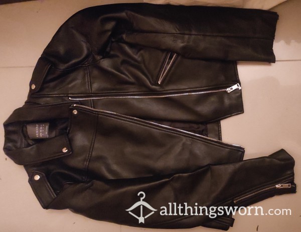 Synthetic Leather Jacket