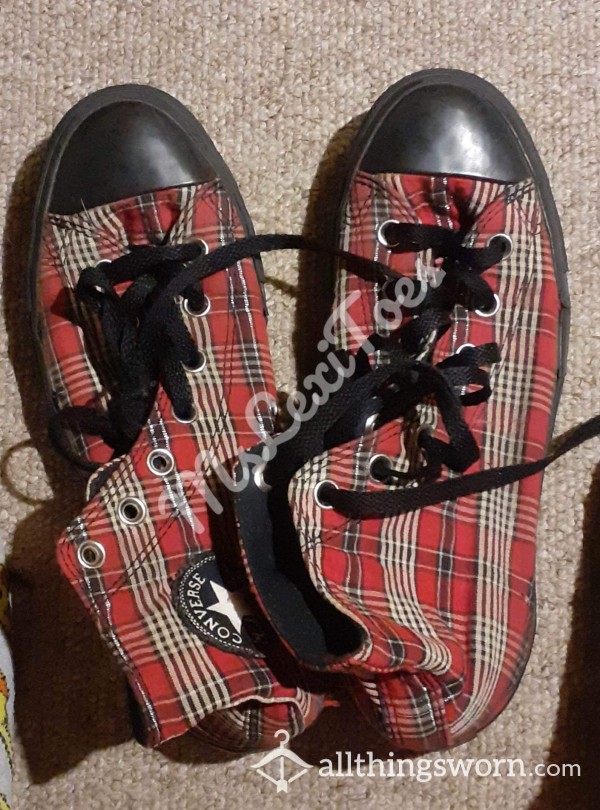 Tartan Converse