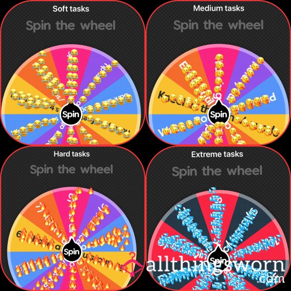 Humiliation Task Wheels